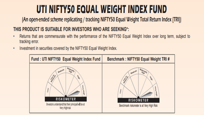 UTI Nifty50 Equal Weight Index Fund NFO